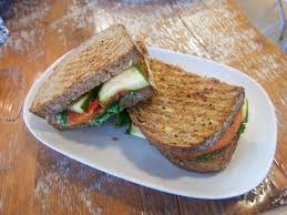Grilled Zucchini Sandwich 