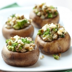 paneer stuffed mushroom