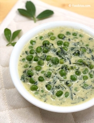 methi malai matar