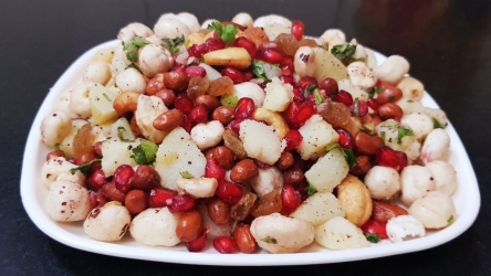 makhana bhel for Navratra fast