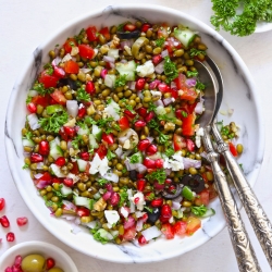 refreshing lentil salad 